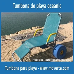 Tumbona para discapacitados Oceanic Sun - Novaf