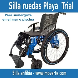 Silla de ruedas anfibia Trial Playa