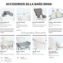 Silla de baño y wc 'Swan'