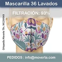 Diseño Mascarilla personalizable 36 lavados.