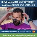 MASCARILLAS SEMITRANSPARENTES SPORTIVE 50 LAVADOS