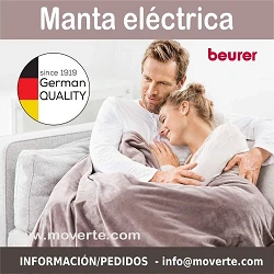 MANTA DE CALOR BEURER HD-75 SUAVE MARRÓN GRISÁCEO