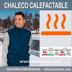 CHALECO CALEFACTABLE MULTIBOLSILLOS
