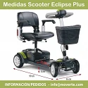 Scooter eléctrico Eclipse Plus 4 ruedas