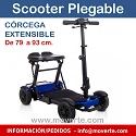El Scooter eléctrico plegable extensible de 79 a 93 Cm. Córcega