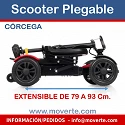 Modelos Scooter eléctrico plegable extensible de 79 a 93 Cm. Córcega