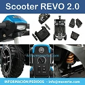 Scooter eléctrico con suspensión Revo 2.0