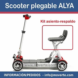 Kit respaldo Scooter Alya vermeiren