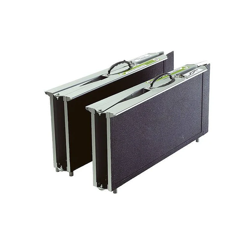 Rampas de aluminio tipo maleta multi-plegado