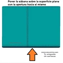 Sabana superdeslizante 120x71 cm 