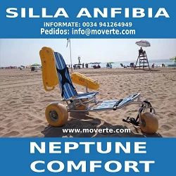 Silla anfibia discapacitados Neptune Comfort