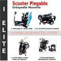 I Elite Scooter Eléctrico plegable para minusvalidos