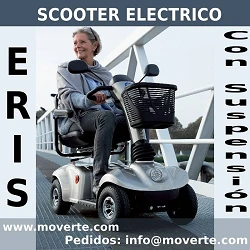 Scooter eléctrico con suspensión ERIS